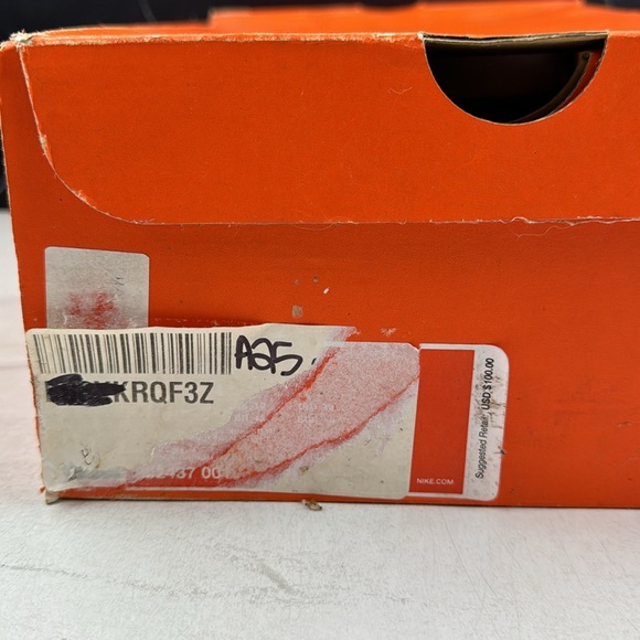 Nike Run Fast Zoom Span Men’s Sneakers Gray/Orange sz 8 - Picture 10 of 10